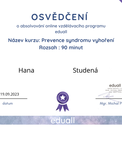 prevence syndromu vyhoření